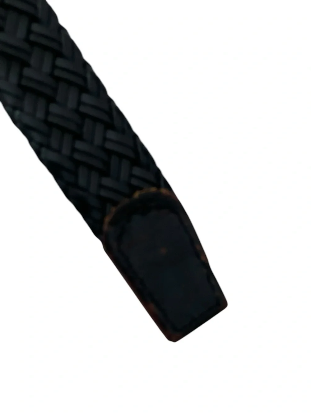 Nike Men’s Reversible Braided Woven Leather Belt Brown/Black Golf 46